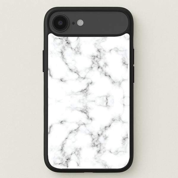 White Marbled Phone Case for iPhone 17 Air