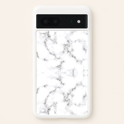 White Marbled   - Marble Phone Case for Google Pixel 7