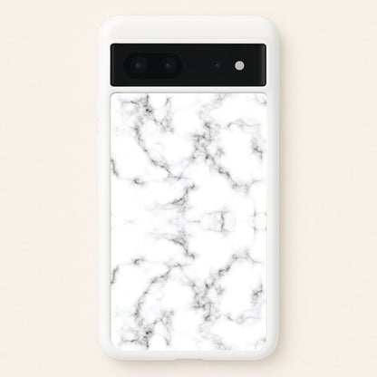 White Marbled   - Marble Phone Case for Google Pixel 7