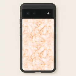 Rose Gold Marble  - Marble Phone Case for Google Pixel 6