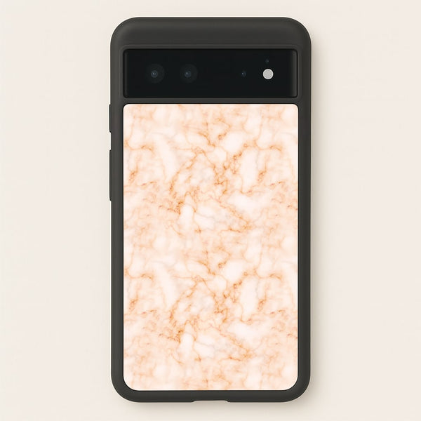 Rose Gold Marble  - Marble Phone Case for Google Pixel 6