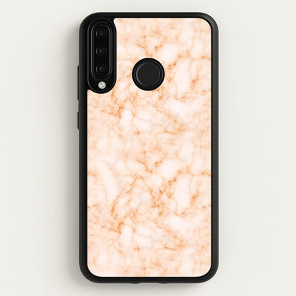 Rose Gold Marble  - Marble Phone Case for Huawei P30 Lite