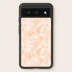 Rose Gold Marble  - Marble Phone Case for Google Pixel 8a