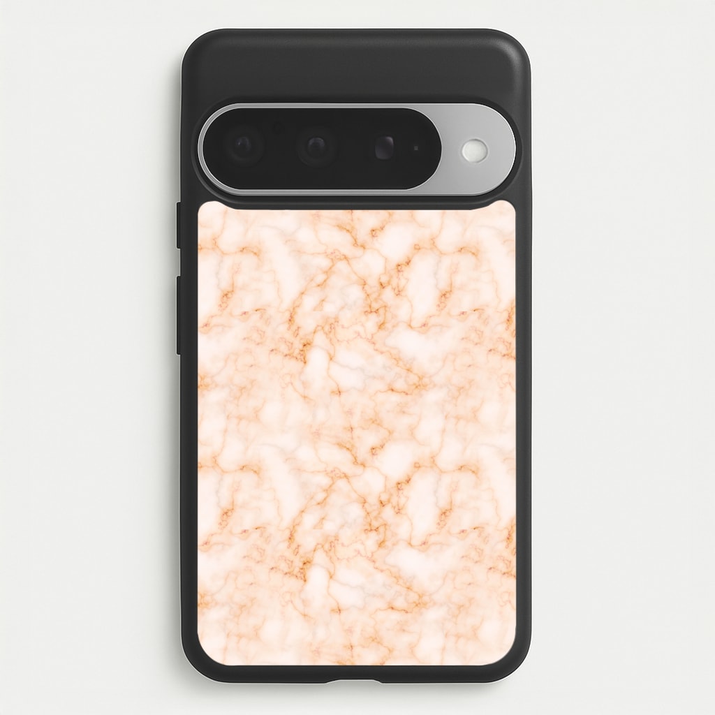 Rose Gold Marble Phone Case for Google Pixel 10 Pro XL