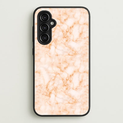 Rose Gold Marble  - Marble Phone Case for Galaxy A14