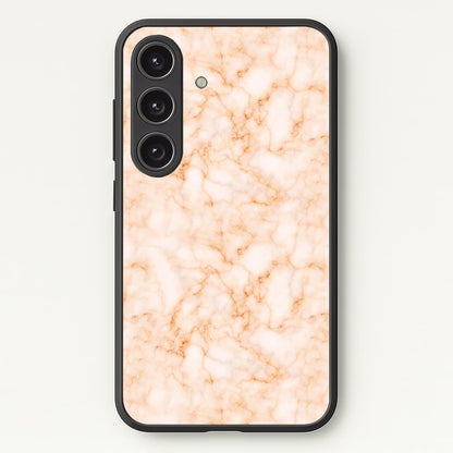 Rose Gold Marble  - Marble Phone Case for Galaxy S25 Plus