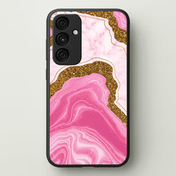 Marble Rock Veins And Glitter  - Marble Phone Case for Galaxy A55