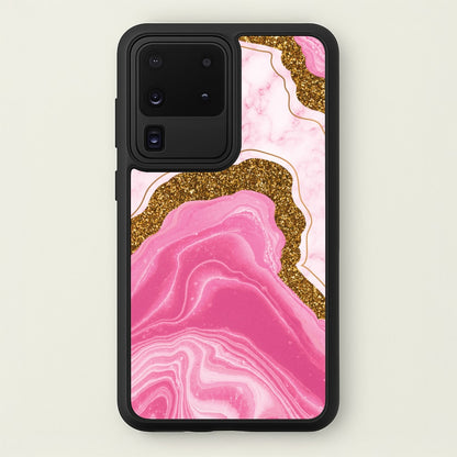 Marble Rock Veins And Glitter  - Marble Phone Case for Galaxy S20 Ultra
