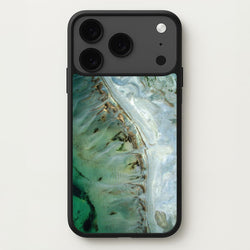 Emerald Marble Phone Case for iPhone 17 Pro Max
