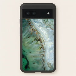 Emerald Marble   - Marble Phone Case for Google Pixel 6a