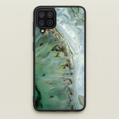 Emerald Marble   - Marble Phone Case for Galaxy A12