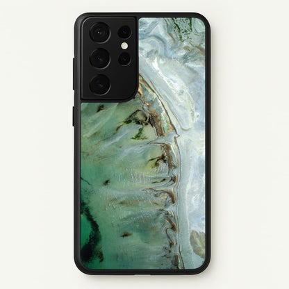 Emerald Marble   - Marble Phone Case for Galaxy S21 Ultra