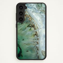 Emerald Marble   - Marble Phone Case for Galaxy S23