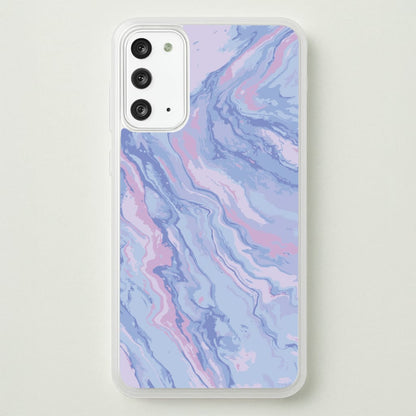 Purple Cloudy Marble  - Marble Phone Case for Galaxy Note 20