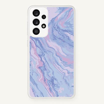 Purple Cloudy Marble  - Marble Phone Case for Galaxy A33