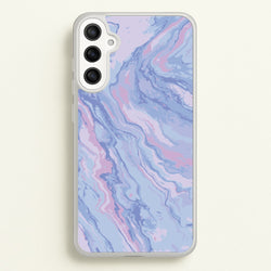 Purple Cloudy Marble  - Marble Phone Case for Galaxy A36
