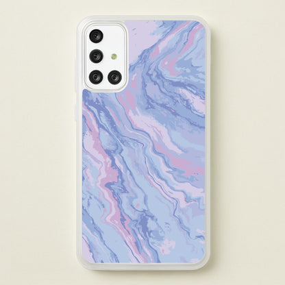 Purple Cloudy Marble  - Marble Phone Case for Galaxy A71
