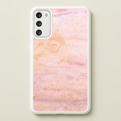 Ombre Rose Gold Marble  - Marble Phone Case for Galaxy S20FE