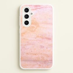 Ombre Rose Gold Marble  - Marble Phone Case for Galaxy A16