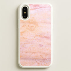 Ombre Rose Gold Marble  - Marble Phone Case for iPhone X / XS