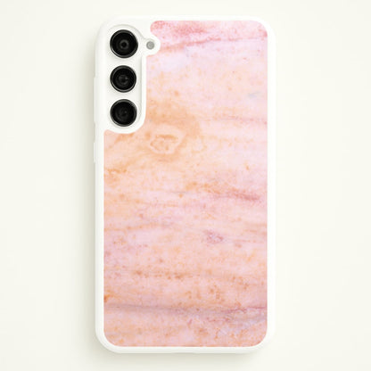 Ombre Rose Gold Marble  - Marble Phone Case for Galaxy S23 Plus