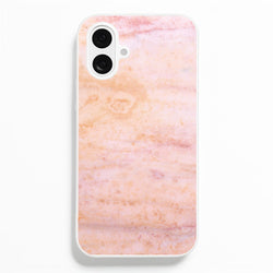 Ombre Rose Gold Marble  - Marble Phone Case for iPhone 16 Plus
