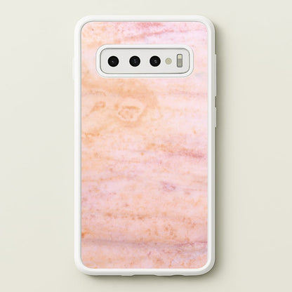 Ombre Rose Gold Marble  - Marble Phone Case for Galaxy S10 Plus