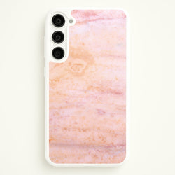 Ombre Rose Gold Marble  - Marble Phone Case for Galaxy S23