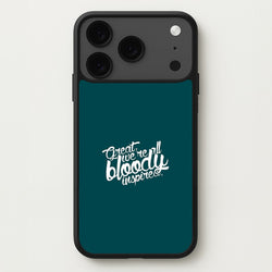 Great, We're All Bloody Inspired - Maze Phone Case for iPhone 17 Pro