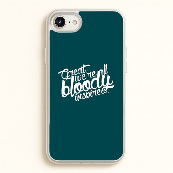 Great, We're All Bloody Inspired - Maze  - Maze Runner Phone Case for iPhone 6 / 7 / 8 / SE