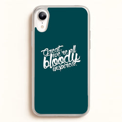Great, We're All Bloody Inspired - Maze  - Maze Runner Phone Case for iPhone XR