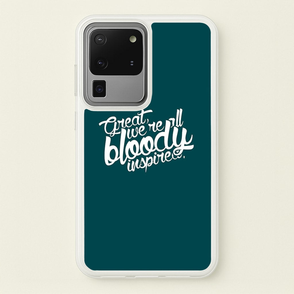 Great, We're All Bloody Inspired - Maze  - Maze Runner Phone Case for Galaxy S20 Ultra