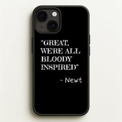 Great, We're All Bloody Inspired - Newt  - Maze Runner Phone Case for iPhone 13 Mini