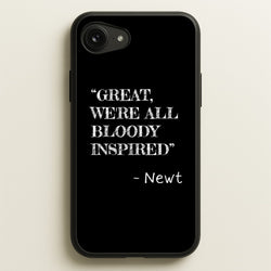 Great, We're All Bloody Inspired - Newt  - Maze Runner Phone Case for iPhone 16e