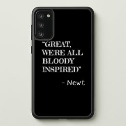 Great, We're All Bloody Inspired - Newt  - Maze Runner Phone Case for Galaxy A41