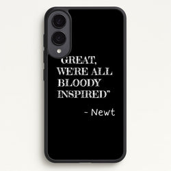 Great, We're All Bloody Inspired - Newt  - Maze Runner Phone Case for Galaxy S25 Edge