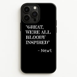 Great, We're All Bloody Inspired - Newt  - Maze Runner Phone Case for iPhone 13 Pro Max