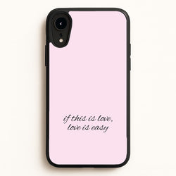 If This Is Love, Love Is Easy - McBand  - McFly Phone Case for iPhone XR