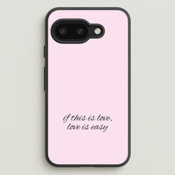 If This Is Love, Love Is Easy - McBand  - McFly Phone Case for Google Pixel 9a