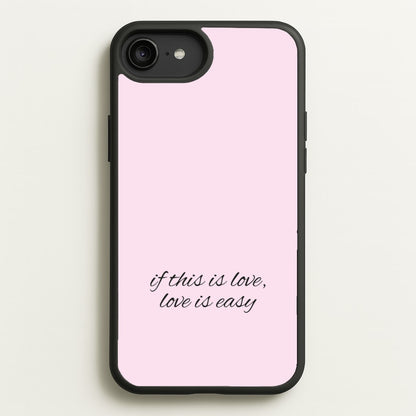 If This Is Love, Love Is Easy - McBand  - McFly Phone Case for iPhone 6 Plus / 7 Plus / 8 Plus