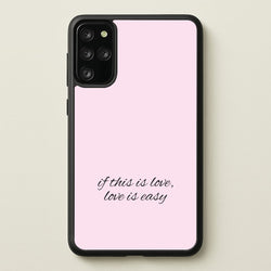 If This Is Love, Love Is Easy - McBand  - McFly Phone Case for Galaxy S20 Plus