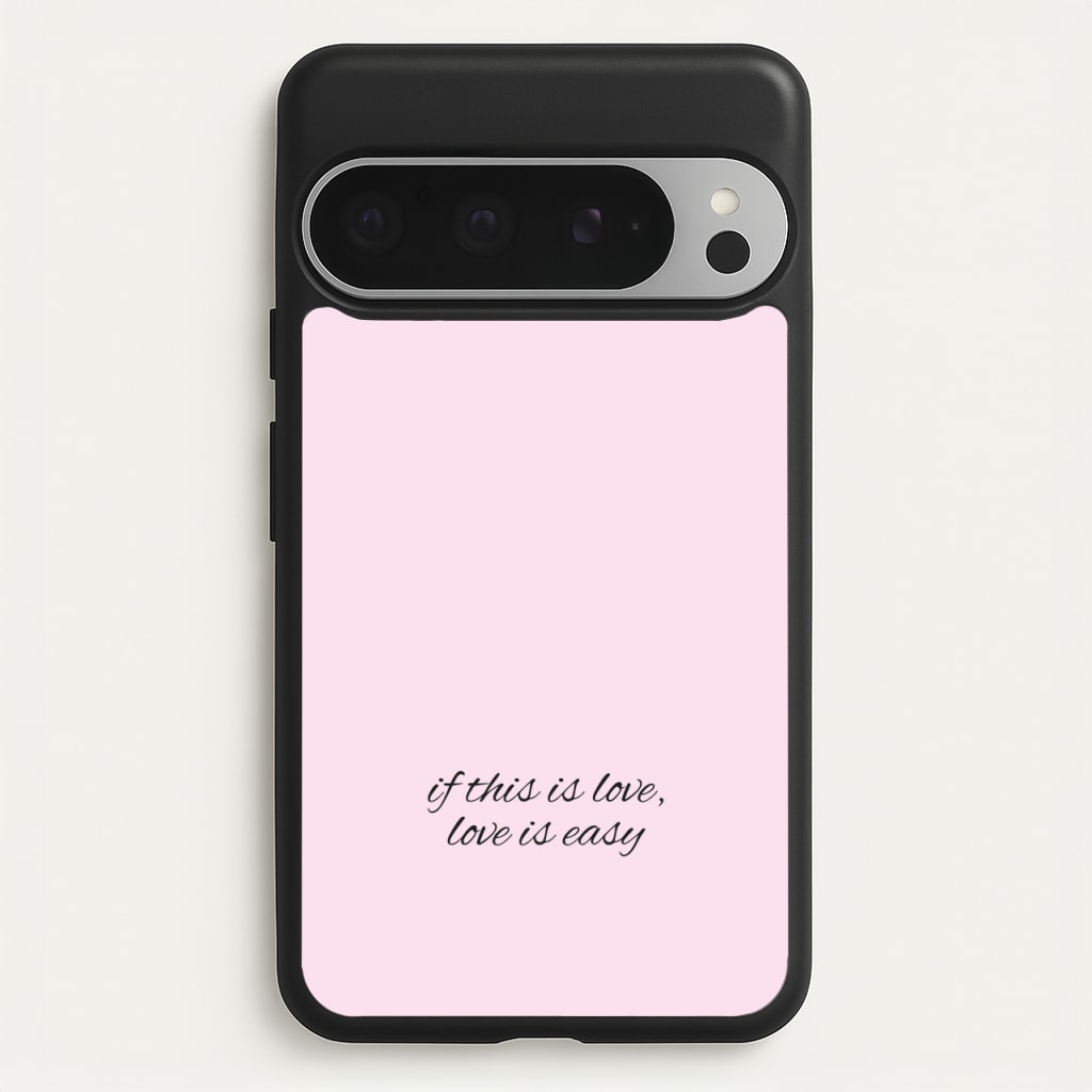 If This Is Love, Love Is Easy - McBand  - McFly Phone Case for Google Pixel 9 Pro XL