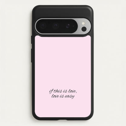 If This Is Love, Love Is Easy - McBand  - McFly Phone Case for Google Pixel 9 Pro XL