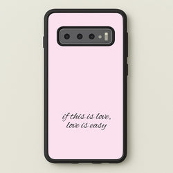 If This Is Love, Love Is Easy - McBand  - McFly Phone Case for Galaxy S10 Plus