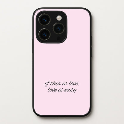 If This Is Love, Love Is Easy - McBand  - McFly Phone Case for iPhone 14 Pro