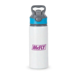 Yellow And Purple - McBand Active Water Bottle - Blue
