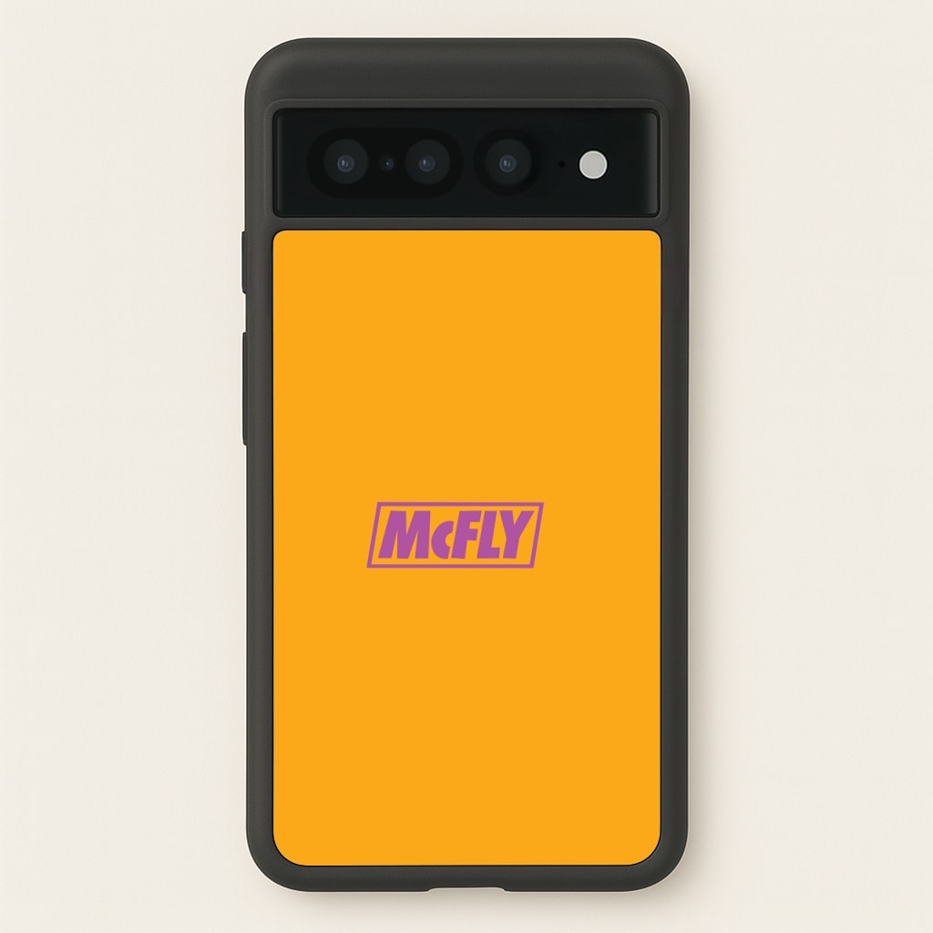 Yellow And Purple - McBand  - McFly Phone Case for Google Pixel 7 Pro