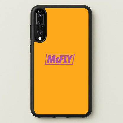 Yellow And Purple - McBand  - McFly Phone Case for Huawei P20 Pro