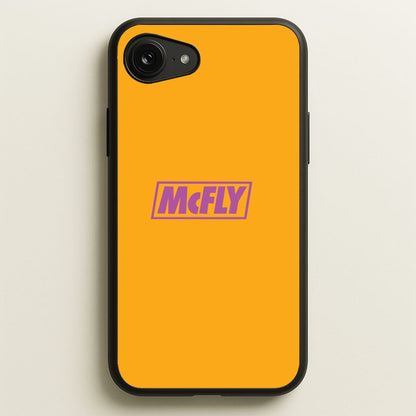 Yellow And Purple - McBand  - McFly Phone Case for iPhone 16e