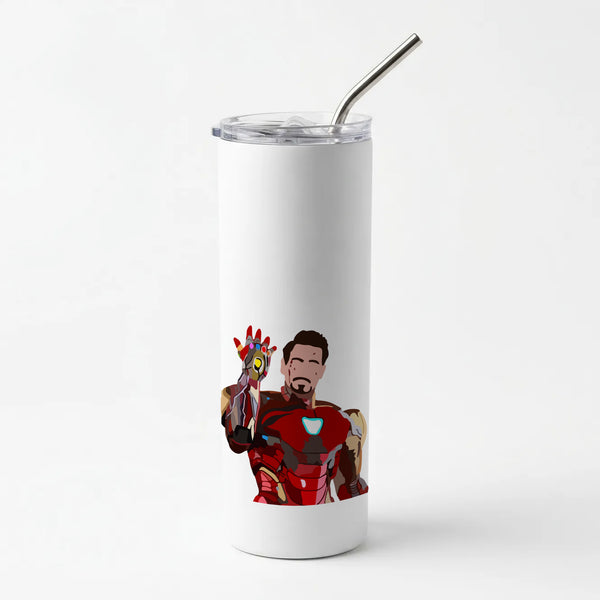 Iron Man Skinny Tumbler